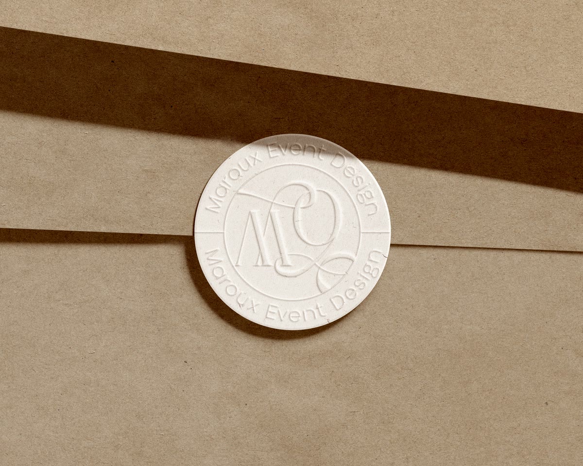 Maroux — the monogram pressed into a wax seal